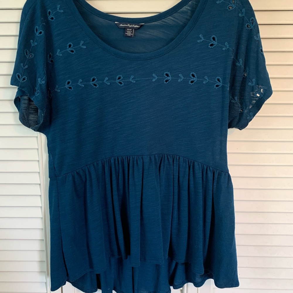 American Eagle Peplum T-Shirt